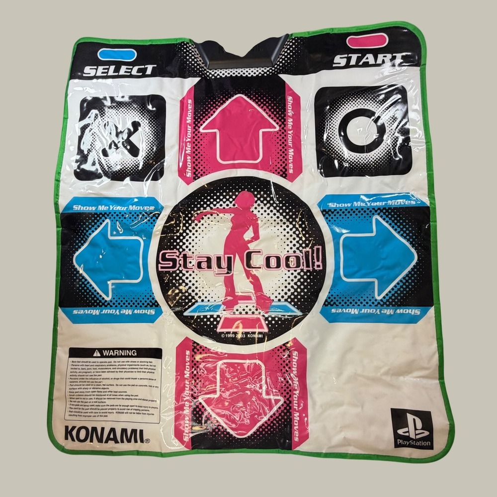 Konami Dance Dance Revolution DDR Soft Pad PS2 PlayStation 2 RU041 Retro Gaming